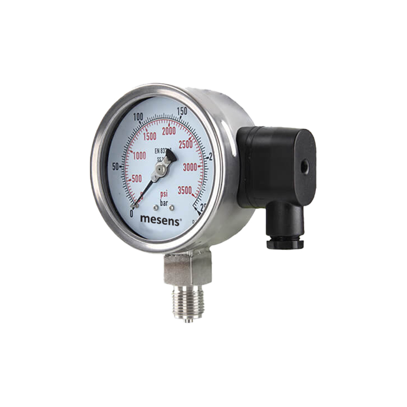 100 mm Tam Paslanmaz 4-20 mA Manometre – Alt Bağlantılı - MPGC